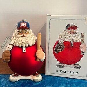 Department 56 Noel 7" Slugger Santa Baseball Ornament
